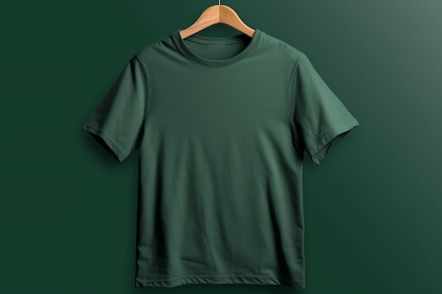 A green shirt