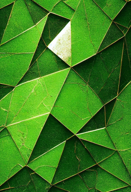 Green stone cracked surface abstract background