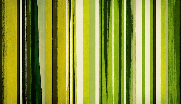 A green striped wallpaper with a green and yellow striped pattern.