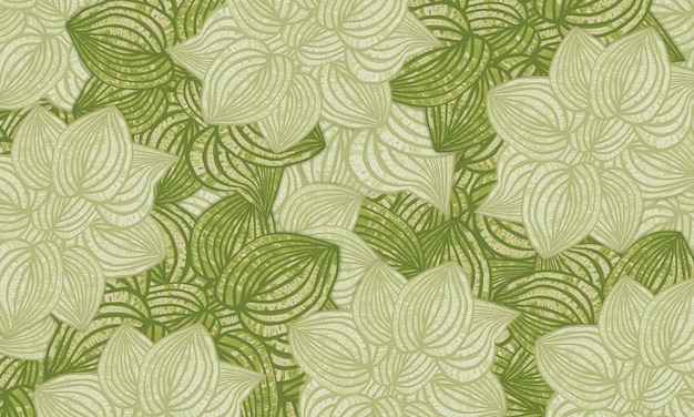 Green tropical leaves pattern abstract spring nature wallpaper design background