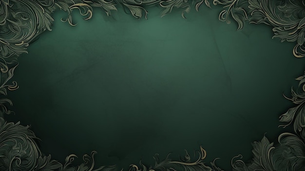 green vintage background