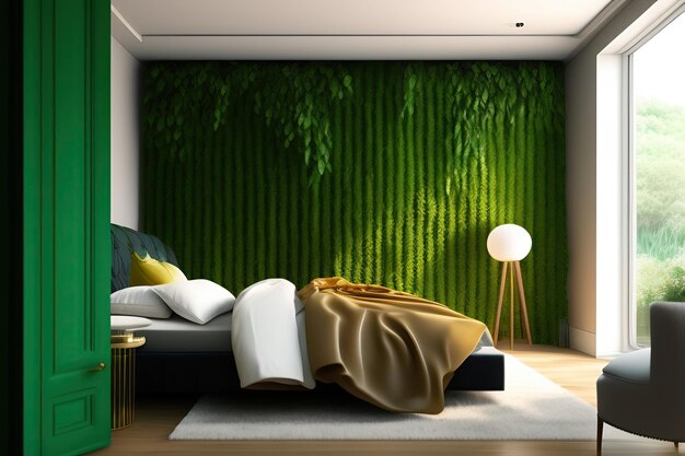 Green wall interior