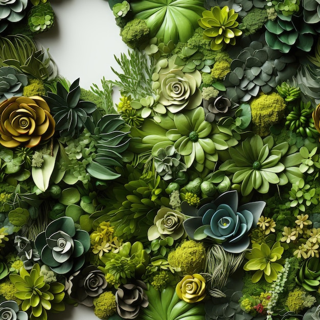 Green Wall Seamless Bringing the Outdoors In