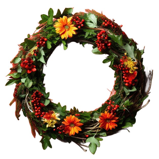 Photo green wreath