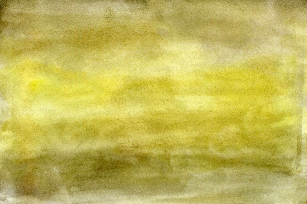 Greenyellow handdrawn watercolor background