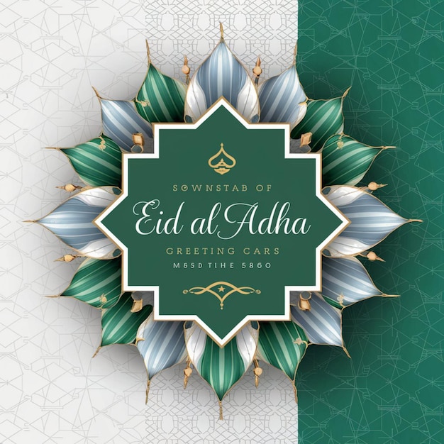 Greeting cards for eid al adha