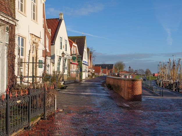 greetsiel at the north sea