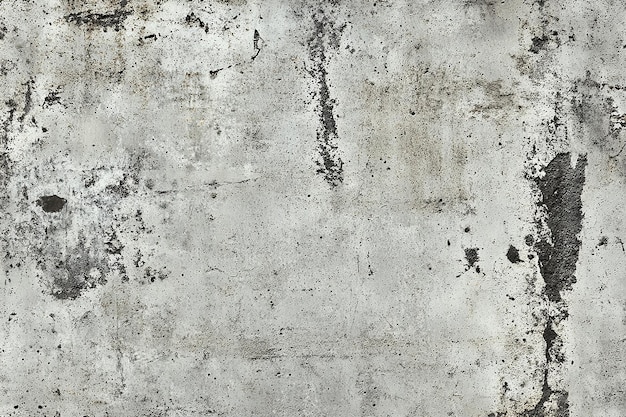 Photo a grey concrete wall with a black mark on it