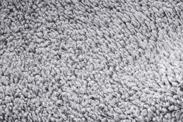 Grey fur textile textured background