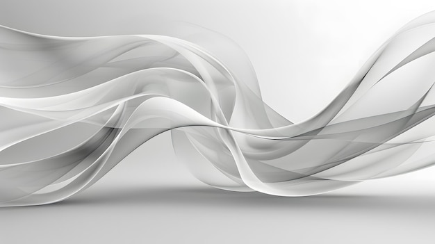 Grey gradient elegant abstract background with a futuristic touch