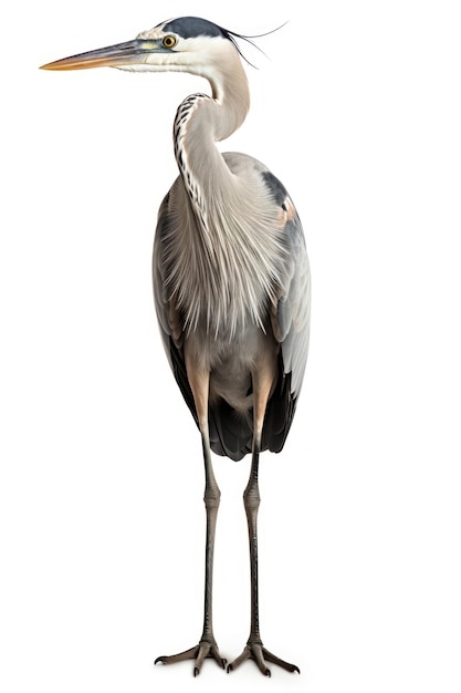 Photo grey heron heron animal stork