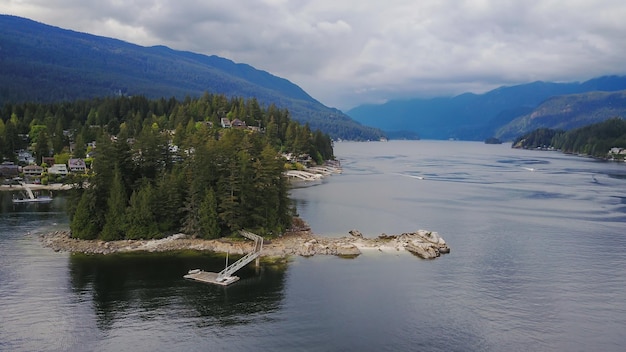 Grey Rocks Island in Deep Cove North Vancouver