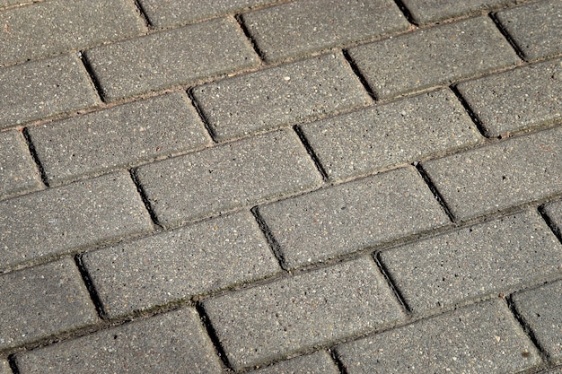 grey stone pavement road texture background