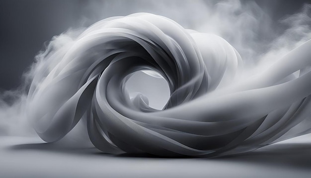 Grey Whirling Mist