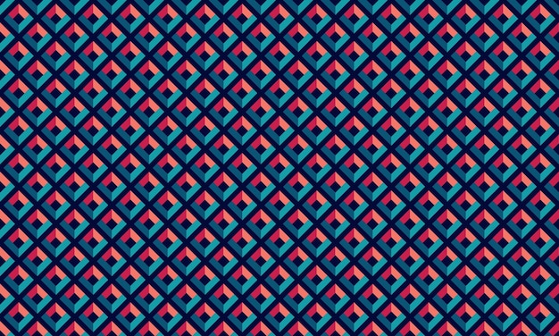 GridBased Design Geometric Shapes Seamless Pattern for Wallpaper Background