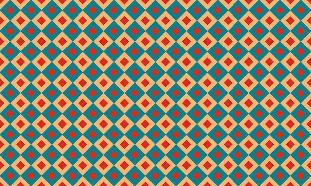 GridBased Design Geometric Shapes Seamless Pattern for Wallpaper Background