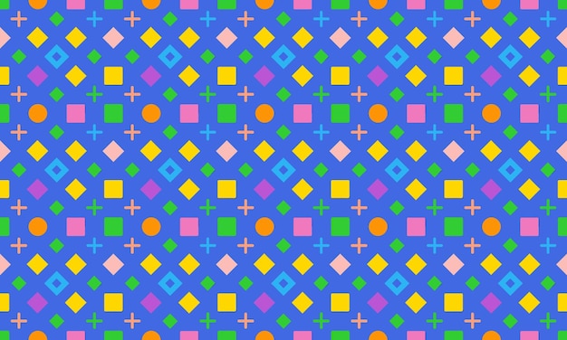 GridBased Design Seamless Pattern Wallpaper Background