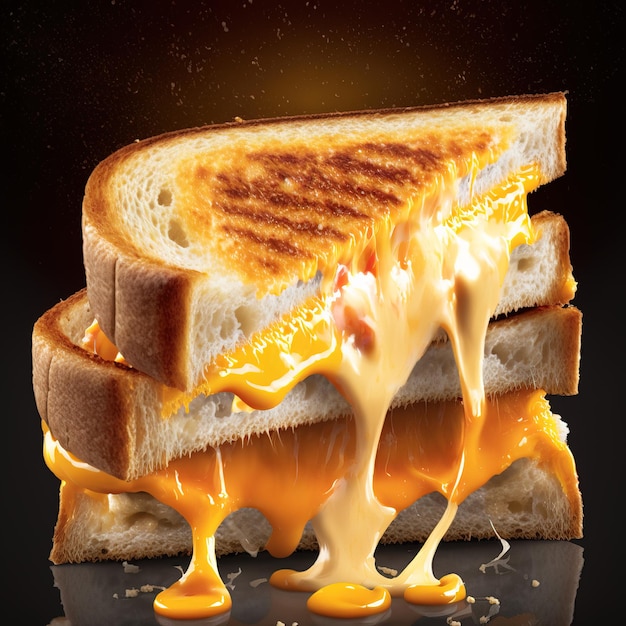 grilled cheese sandwich for breakfast tasty generative AI