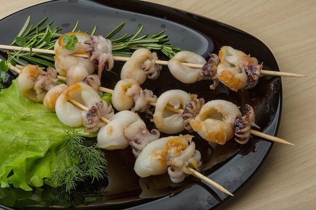 Grilled cuttlefish