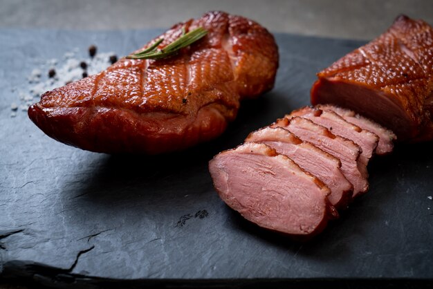 grilled duck breast