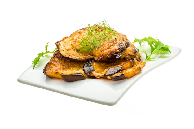 Grilled eggplant