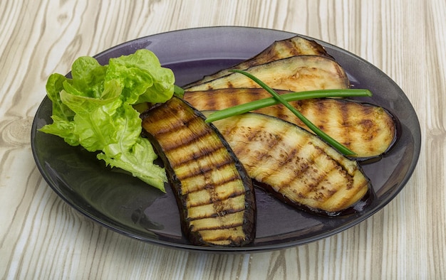 Grilled eggplants