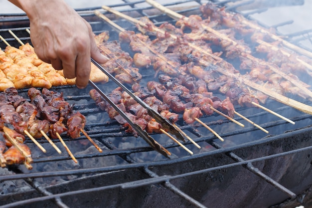 Grilled liver