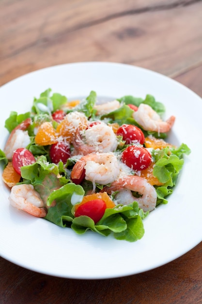 Grilled Shrimp Salad