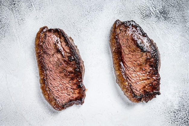 Grilled top sirloin cap or picanha steak