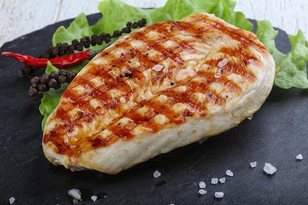 Grilled turkey breast