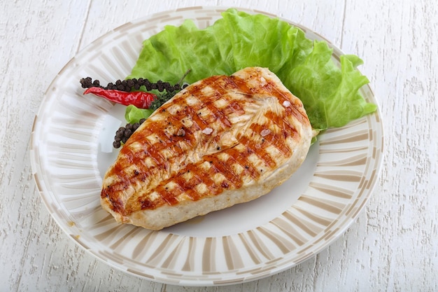 Grilled turkey breast