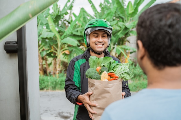 Grocery online shopping from home