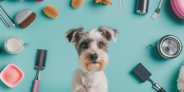 Photo grooming tools maintain pets fur hygiene while enhancing their visual appeal