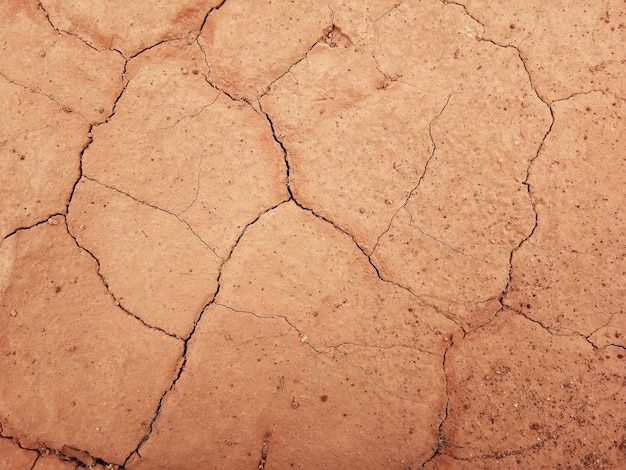 The ground has cracks in the top view for the background