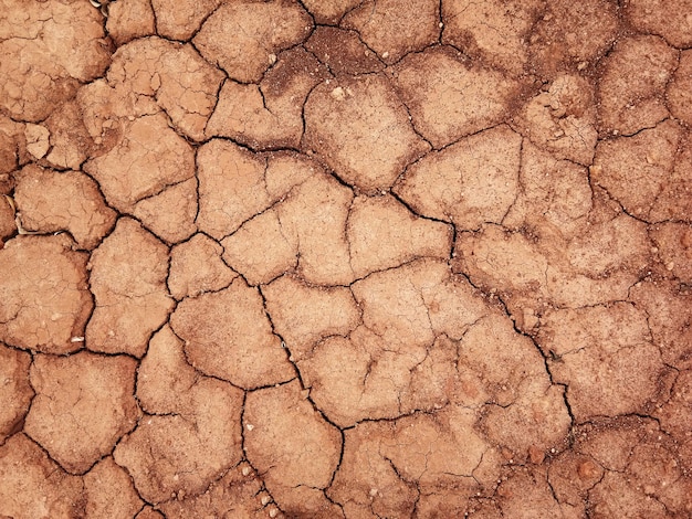 The ground has cracks in the top view for the background