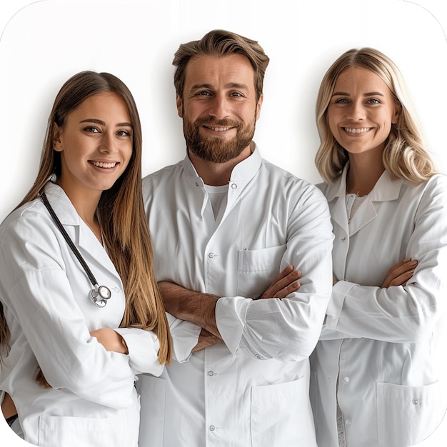 A group of 3 dental assistant