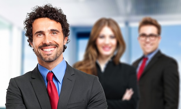 Group of business people in the office