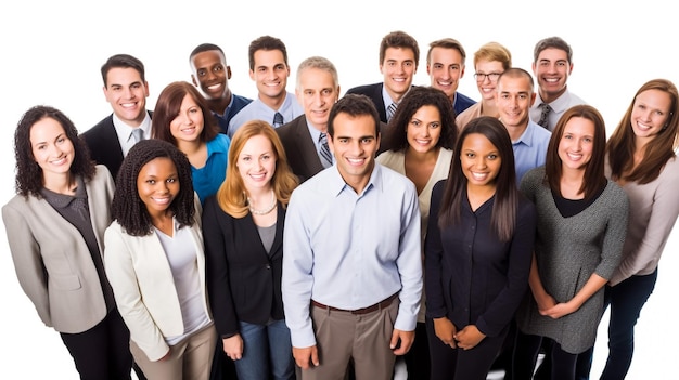 group of business people standing next to each other