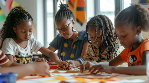 a group of children playing a board game with one that says quot i love you quot