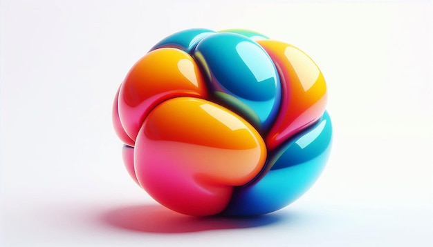 a group of colorful balls that are made by the company