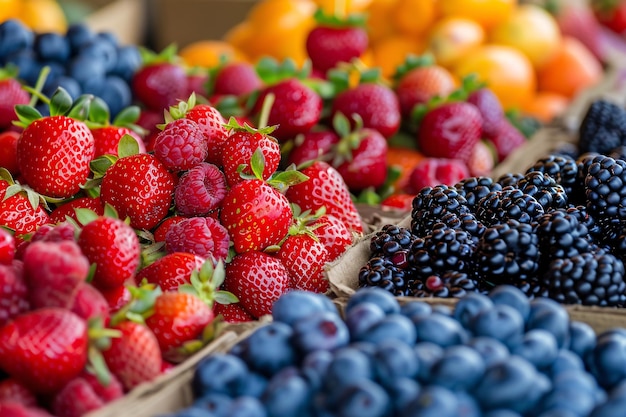 a group of different types of fruit