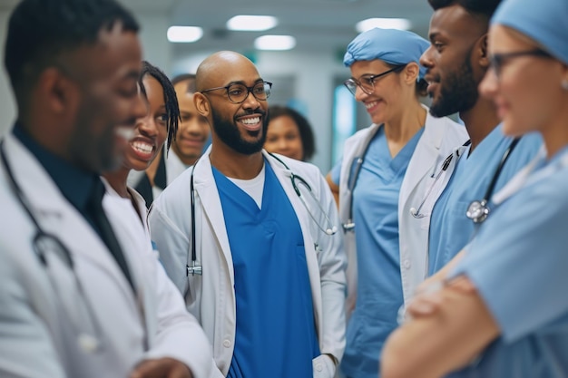 Group of Doctors Standing Together