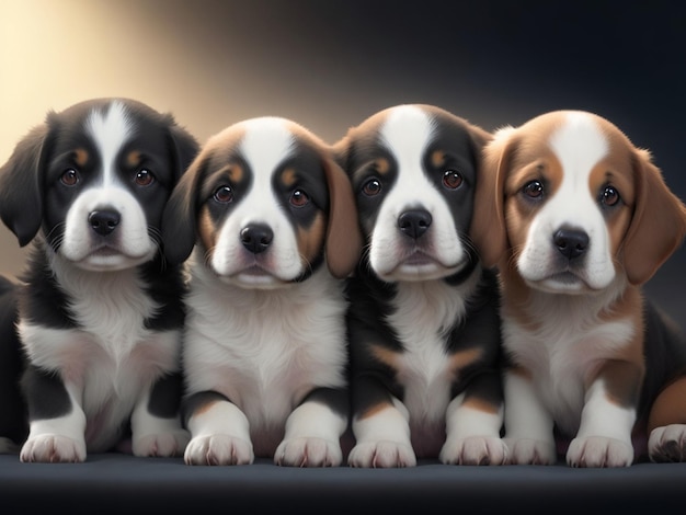 A group of dogs with the word bernese mountain on the bottom