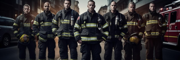 a group of firefighters from the fire department