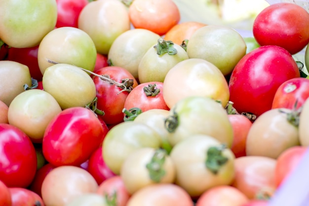 Group of fresh tomatoes