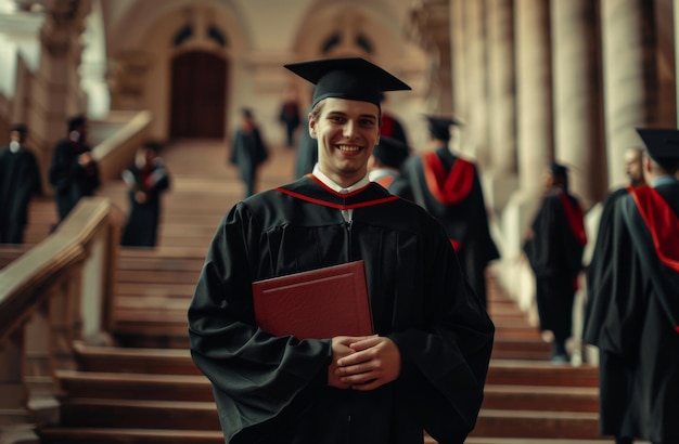 group of graduates graduation education university