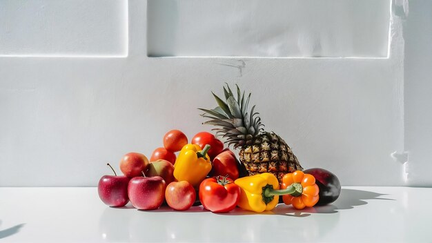 Group of grocery isolated on white background