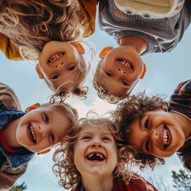 Photo group of kids