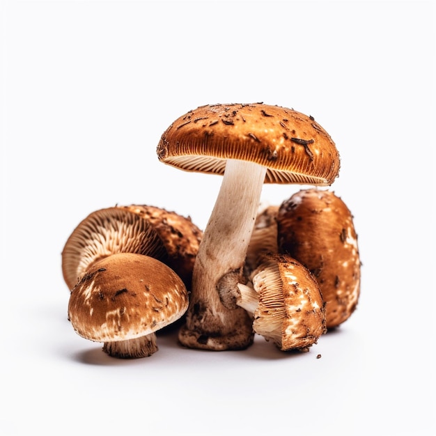 A group of mushrooms with the word mushrooms on them