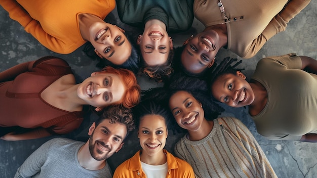 a group of people are posing for a photo with a cross on the top of them